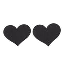 2pcs Women Accessories Nipplecovers Sexy Self Adhesive Pasties (Black) A