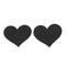 2pcs Women Accessories Nipplecovers Sexy Self Adhesive Pasties (Black) A#S