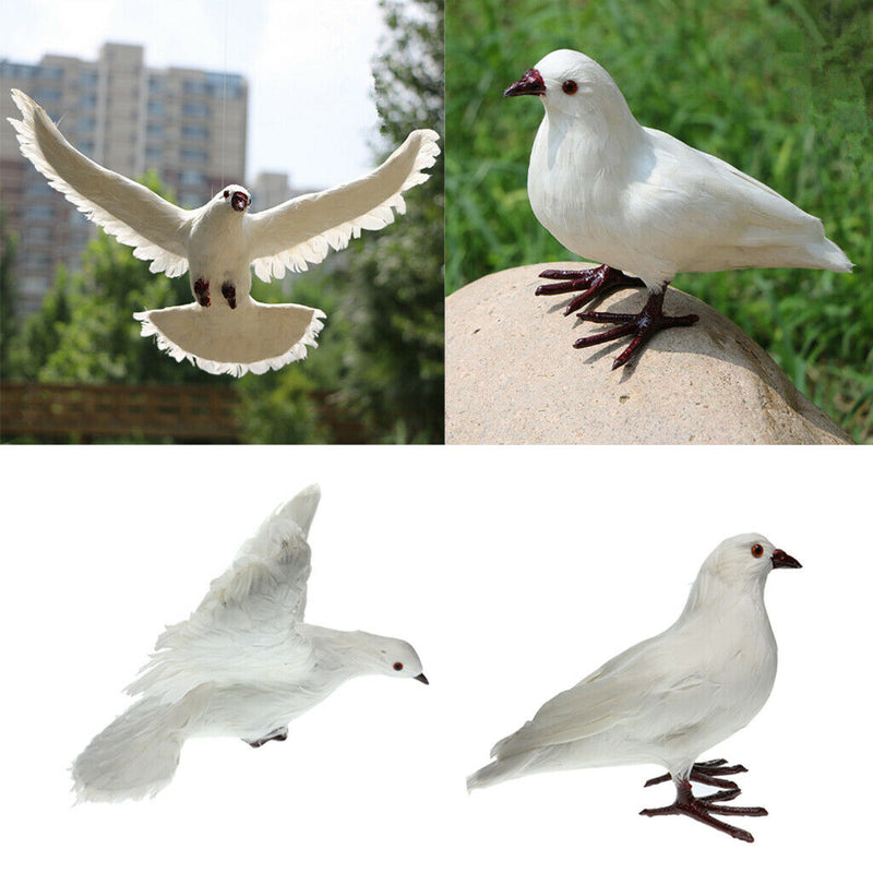 2 Packs of Christmas Bird,Christmas Ornaments Artificial Bird Christmas Tree