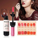 Wine Liquid Lipstick, Lady Long Lasting Make Up Gloss Matte Lip Tint Wine