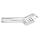 Six Tooth Stainless Food Tong Buffet Kitchen Pasta Spaghetti Clip Clamp New