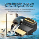 Vention HDMI2.0 Male to HDMI Female Video Extension Connector (H380HDFA)