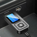 T12 USB Bluetooth 5.0 Audio Transmitter Receiver with LCD Mic AUX for PC Car
