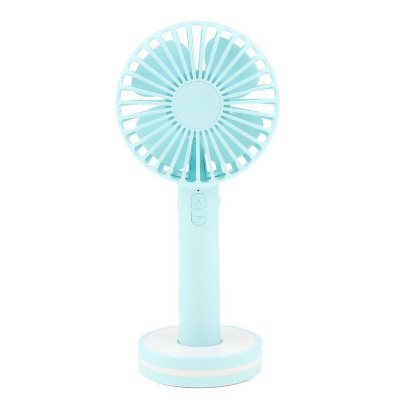 Portable USB Desktop Handheld Personal Fans, Cooler, Adjustable, with Mirror