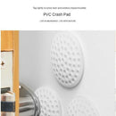 10x Wall Protector Self Adhesive PVC Stop Door Handle Bumper Guard Stopper