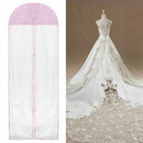Bridal Wedding Dress Gown Garment Dustproof Storage Evening Protector Bag B W6D7