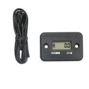 3V Digital Motorcycle Gas Engine Hour Meter Gauge Induction Counter LCD DGA