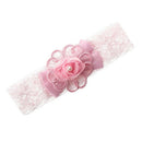 1X Baby Girl Kids Infant Peacock Feather Headband Hair Band Hair Flower Pin Y6B6