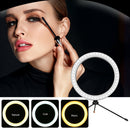 10 inch Selfie LED Ring Light Phone Holder for Live Video Photography Vlog