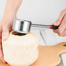 Stainless Steel Coconut Shell Opener Puncher Tool Hammer Kit Kitchen Gadget R2H1
