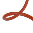 125mm x 3mm thick red silicone O ring gasket seal