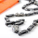 Outdoor Camping Orange Braided Handle Hand Zipper Saw Survival Equipment