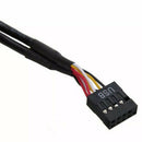 Motherboard Usb 9Pin Header 1 To 4 Splitter Port Multiplier 30Cm Extension  V5H8