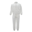 Resuable Coveralls Painters Protective Overall Boiler Suit Lab Coat White XL