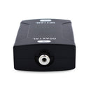 Coax Coaxial RCA To Optical Toslink Spdif Digital Audio Converter Adapter