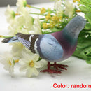 Mini Removable Simulation  Compression Foam Birds Home Decoration Garden