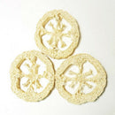 4-6Cm Wide 50Pcs/Lot Natural Loofah Slice Diy Customize Soap Tools,Cleaner,
