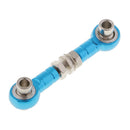 Blue Servo Linkage Pulling Steering Rods Arms for RC HSP 94101 94102 94103 94122