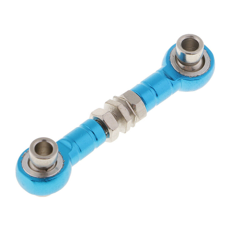 Blue Servo Linkage Pulling Steering Rods Arms for RC HSP 94101 94102 94103 94122