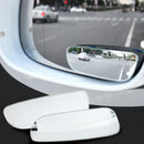 Universal 4x Car Rear View Side Door long Strip Blind Spot Wide Angle  KMT