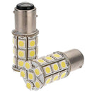 2 x 1157-T25 BAY15D P21 / 5W 27 SMD5050 12V LED Brake Light White Light F7Z3