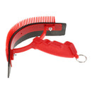 Equestrian Horse Pony Plastic Sweat Scraper with Rubber Edge Grooming and Care