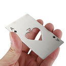 5X(Playing Card Ace of Spades Poker Bar Tool Soda Stainless Steal Beer Bot E4R5)