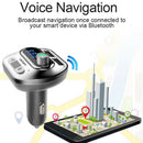 Wireless Bluetooth Handsfree Car Kit Fm Transmitter Mp3 Player Dual Usb Cha