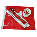 5-Section Golf Flag Stick, Flag And Putting Cup for Backyard Garden Training