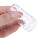 2Pcs Nail Art Stamper Scraper Image Plate Manicure Print Tools Print Tool DIYJ,a
