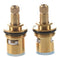 1/2" Ceramic Tap Cartridges Disc Quarter Turn Valves Replacement Hot Cold S I4C2