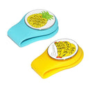 2x Golf Ball Marker, Metal Golf Hat Clip,  Golf
