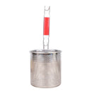 Stainless Steel Food Strainer Colander Noodle Strainer Steaming Basket 16cm
