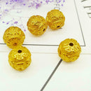 Transfer beads 12mm Chinese Wealth & Good Luck Jewelry AU J1Y8