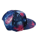 Galaxy Space Baseball Snapback Cap Unisex Women Men Hip Hop Dance Flat Hat