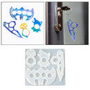 Craft Making Mold Key Chain Finger keychain Mould Jewelry Pendant Clay Tool