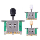 3 Way Pickup Switch Selector Toggle Knob for  SQ Electric Guitar White