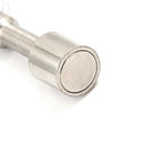 Super strong metal neodymium magnet keychain split ring pocket keyring holder LJ