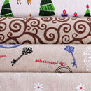 31pcs Mixed Cotton Linen Fabric Printed Material Bundle Scraps For Quilting