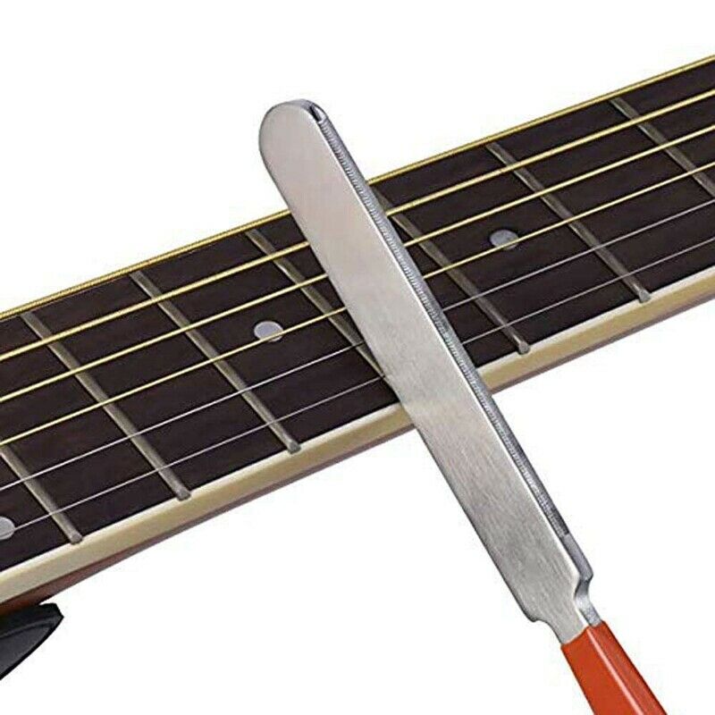 Guitar Luthier Tool Kit Included 1 Pcs Guitar Fret Crowning Luthier File,1