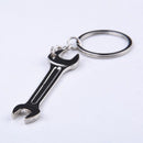Trendy Metal Stainless Steel Wrench Key Chain Ring Spanner Keyring Keychain ATLJ