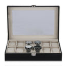 12 Grid Watch Display Case Wrist Watch Storage Box Jewelry Storage Organize