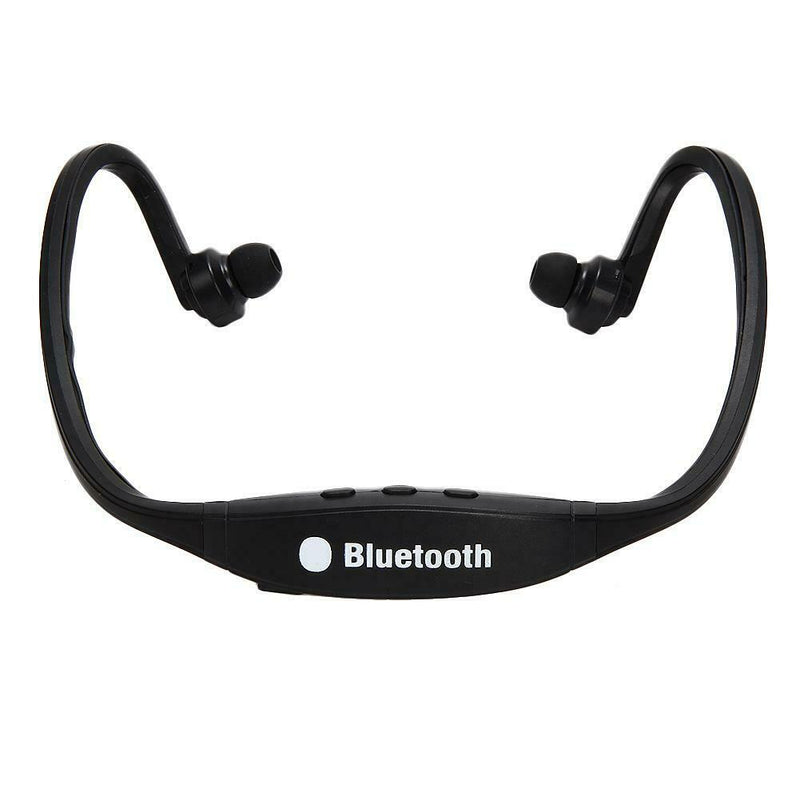 Sport Wireless Bluetooth Stereo Headphone Headset Earphone(Blcak) A