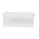 Feeding Container for Reptiles Snakes Insects Spider Tarantula Tanks Box H3