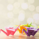 Origami Paper 50 Vivid Colors Double-Sided 200 Sheets Premium Quality 15cmx