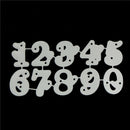 10Pcs Digital love Metal Cutting Dies For DIY Scrapbooking Album Paper Cards M&O