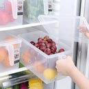 Plastic Refrigerator Fridge Organizer Bin Sugar Flour Snacks Space Savor