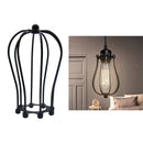 1XMetal Pendant Light Shade Ceiling Geometric Cage Lampshade Lamp Cover