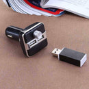 BT20B Bluetooth Handsfree FM Transmitter MP3 Player Dual USB Car Charger(3) A