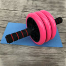 Keep Fit Wheels No Noise Abdominal Wheel Ab Roller With Mat For Exercise Fi
